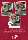 Hortensias y Lirios