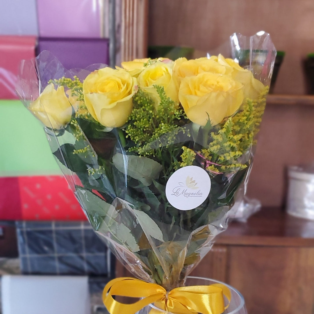 Flores en Celofan