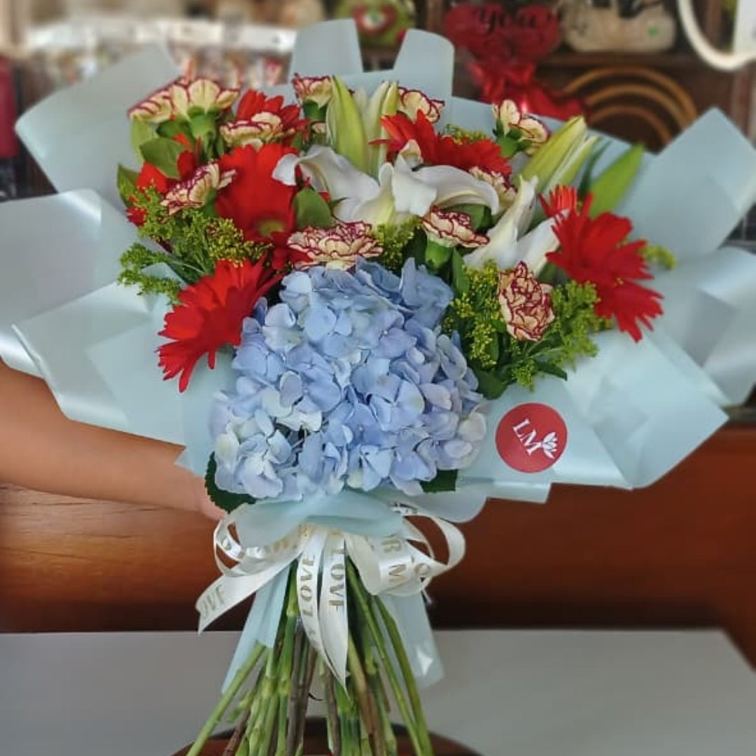 Hortensias y Lirios