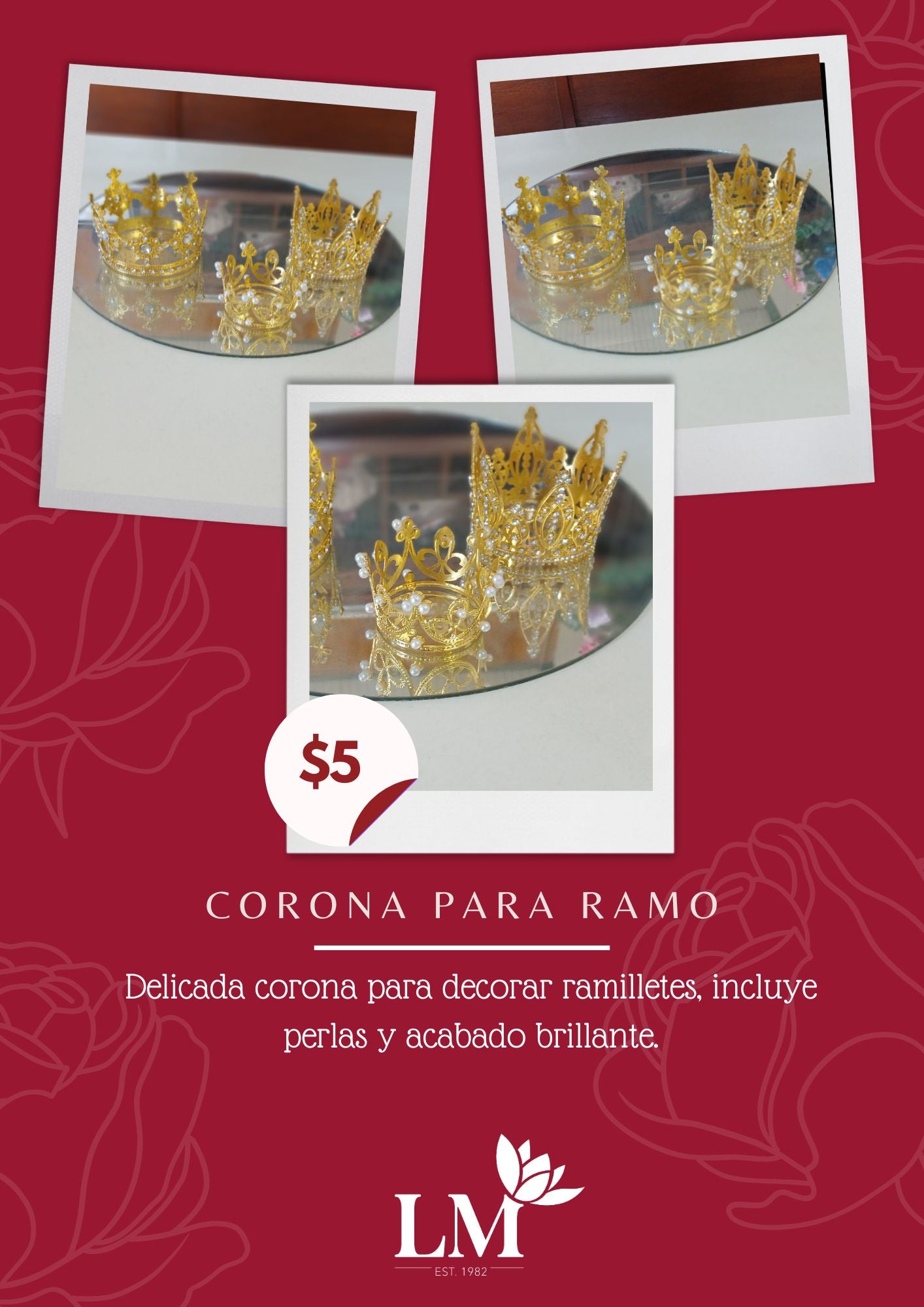 Corona para ramillete