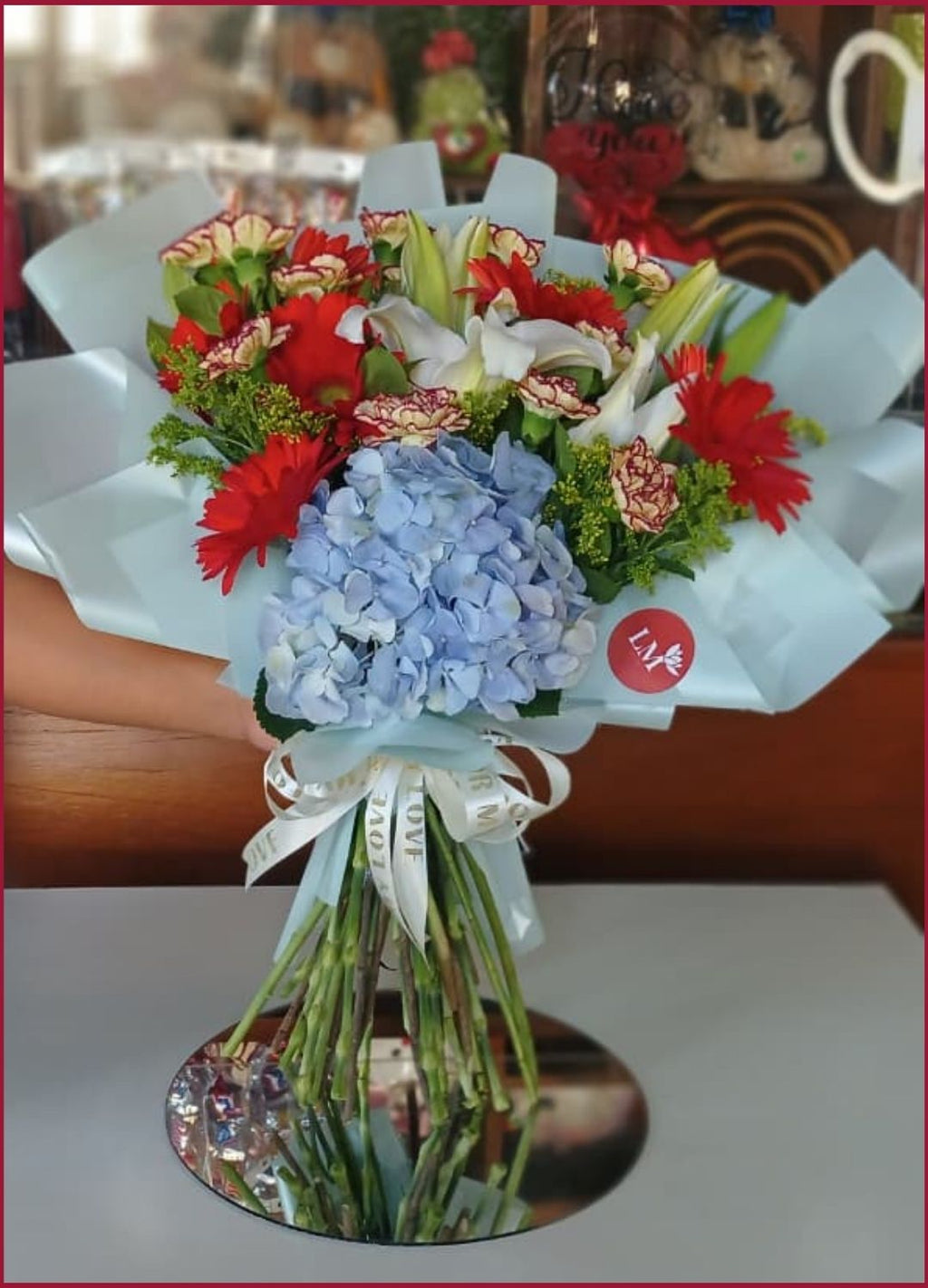 Hortensias y Lirios