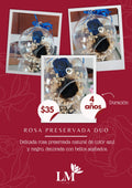 Rosa Preservada Duo