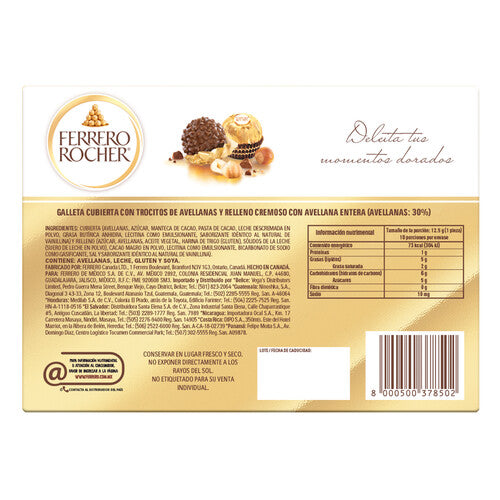 Chocolate Ferrero Rocher 10 Unidades